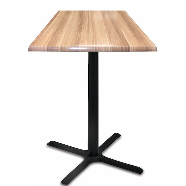 42" Tall In/Outdoor All-Season Table, 36" x 36" Square Natural Top